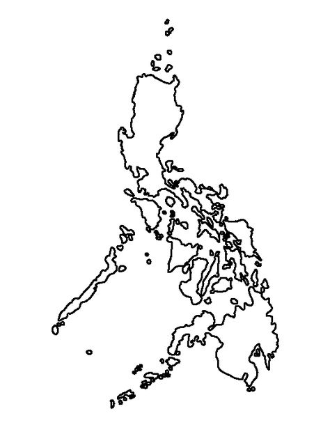 Philippines pattern. Use the printable outline for crafts, creating stencils, scrapbooking, and more. Free PDF template to download and print at http://patternuniverse.com/download/philippines-pattern/ Philippines Pattern, Map Of The Philippines, Philippines Tattoo, Small Stories For Kids, Belle Tattoo, Philippine Map, Coloring Crafts, Country Patterns, Map Sketch