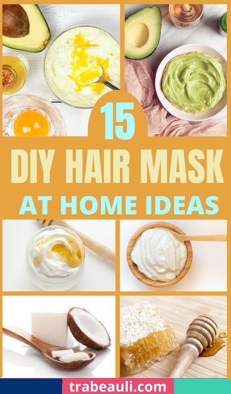 DIY hair mask Hair Mask For Bleached Damaged Hair, Diy Hair Mask Black Women, Homemade Hair Mask For Frizzy Hair, Hair Mask For Curly Hair Homemade, Rice Flour Hair Mask, Diy Hair Mask For Frizzy Hair, At Home Hair Mask For Damaged Hair, How To Make Hair Mask, Homemade Hair Mask For Curly Hair