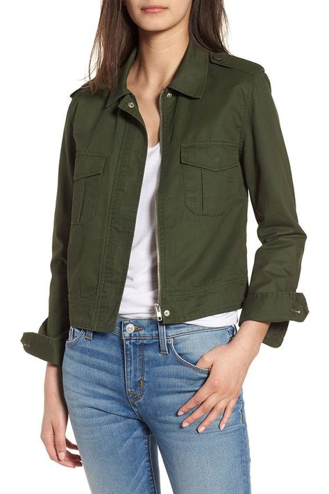 Summer Jackets For Women, Army Jacket Women, Top Online Shopping Sites, Pijamas Women, Jacket Ideas, Army Style, Perfect Coat, Army Fashion, Woven Jacket