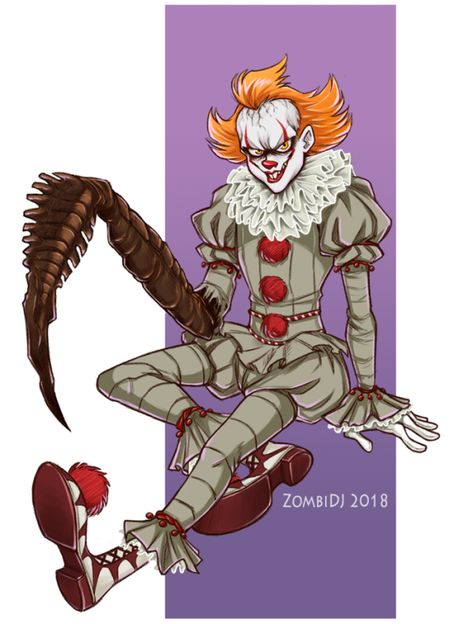 ZombiDJ's Art Corner Pennywise Fanart, Es Pennywise, Bill Skarsgard Pennywise, Pennywise The Clown, You'll Float Too, Pennywise The Dancing Clown, It The Clown Movie, Slasher Movies, Best Horror Movies