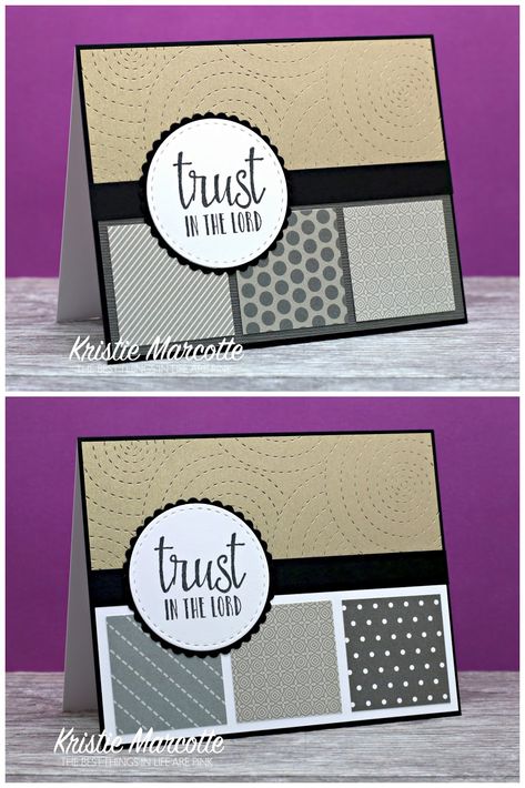 Stamping Techniques Card Tutorials, Kristie Marcotte, Card Sketches Templates, Make Cards, Best Things In Life, Encouragement Cards, Card Making Techniques, Card Patterns, Masculine Cards