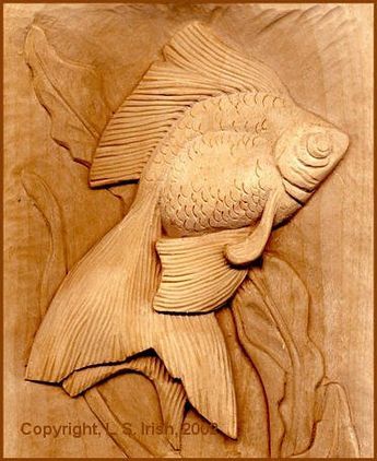 Free Online Relief Wood Carving Projects by L S Irish Relief Wood Carving, Wood Carving Projects, Fish Wood Carving, Carving Projects, Dremel Carving, Wood Spirit, Dremel Wood Carving, Carving Patterns, Wood Carving Designs