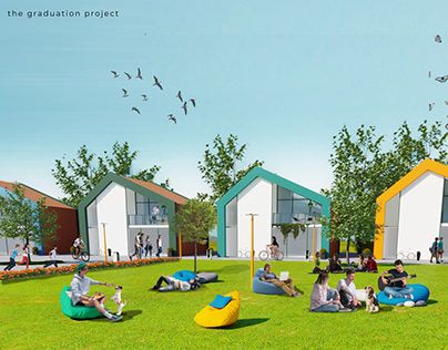 Children Architecture, Architecture Graduation, Homeless Housing, Safe House, Graduation Project, Main Idea, Homeless Children, Photoshop Illustrator, Azerbaijan