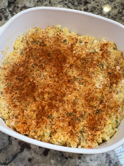 Mimi’s New Orleans Style Potato Salad Black Folks Potato Salad, New Orleans Style Potato Salad, New Orleans Salad Recipes, New Orleans Potato Salad, Haitian Potato Salad Recipe, Mirliton Recipes, Veggie Options, Pork And Beans, Southern Style Potato Salad