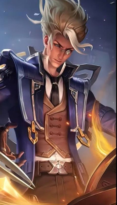 Mobile Legends Natan, Natan Mobile Legends, Mlbb Characters, Natan Mlbb, Icon Mlbb, Mobil Legends, Mlbb Wallpaper, Red Hair Boy, Anime Red Hair