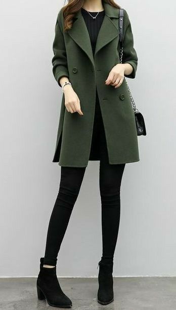 Fall Fashion Coats, Elegante Casual, Stylish Work Outfits, Winter Outfits For Work, Coat Outfits, Casual Winter Outfits, Winter Outfits Women, Casual Style Outfits, Korean Outfits