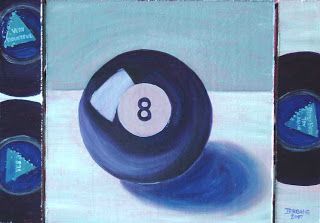 8 Ball Canvas Painting, Magic 8 Ball Painting, Magic 8 Ball Drawing, 8 Ball Painting On Canvas, 8ball Painting, Eight Ball Aesthetic, 8 Ball Painting, Random Painting, Ball Aesthetic