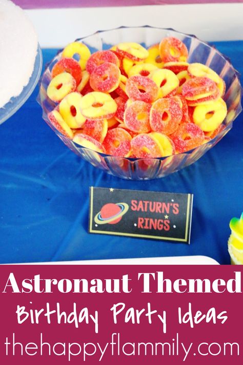 Galaxy Birthday Food Ideas, Astronaut Food Party, Space Themed Birthday Party For Adults, Astronaut Birthday Food Ideas, Space Birthday Party Food Ideas, Space Party Decorations Decorating Ideas, Space Themed Food For Kids, Outer Space Party Games, 321 Blast Off Birthday Theme