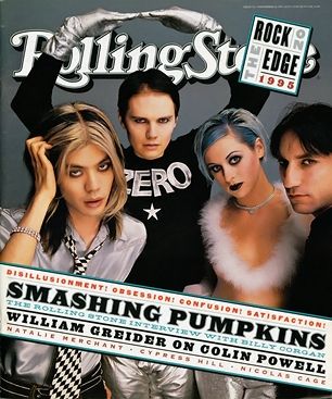 Smashing Pumpkins on the November 16, 1995 cover. #longreads D'arcy Wretzky, Rolling Stone Magazine Cover, Natalie Merchant, Pumpkin Smash, Billy Corgan, Rolling Stone Magazine, 90s Rock, Tori Amos, Pumpkin Roll