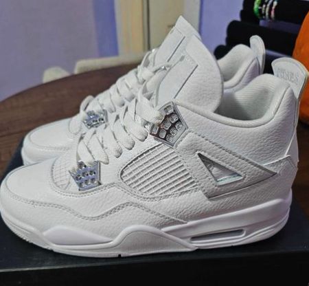 Jordan 4 Pure Money, Air Jordan Iv, Jordan Iv, Jordan Retro 4, Nike Jordan Retro, Jordan White, Retro 4, Shoes Jordan, Jordan 4 Retro