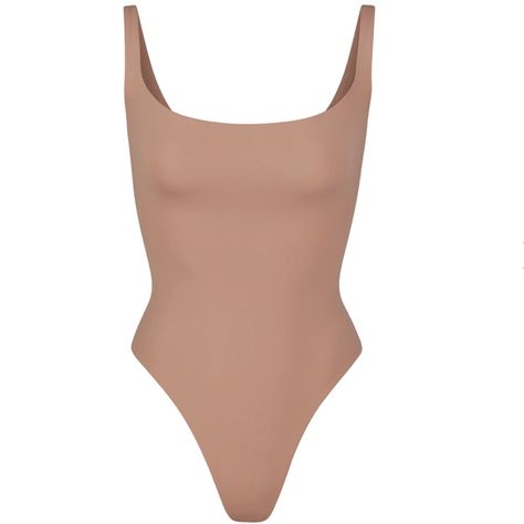 Fits Everybody Square Neck Bodysuit In The Color Sienna Size Xs New With Tags 76% Polyamide 24% Elastane ***Offers Welcomed*** High Neck Bodysuit, Square Neck Bodysuit, Neck Stretches, Sleeveless Bodysuit, Black Swimsuit, Fabric Names, Everyday Wardrobe, Long Sleeve Bodysuit, Skin Color