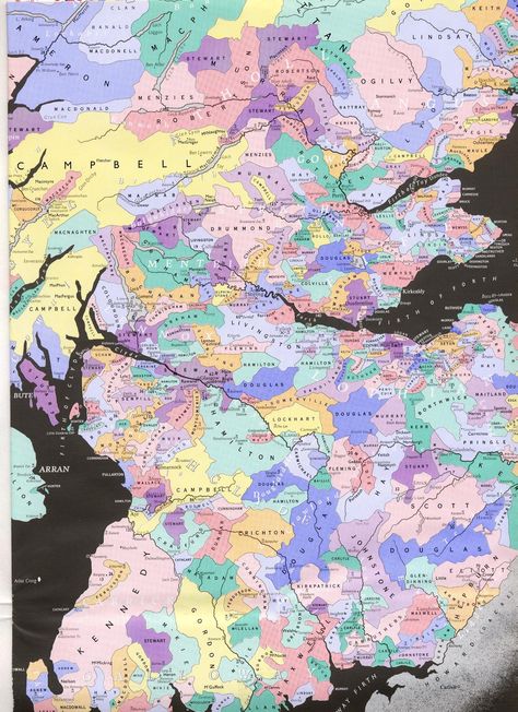 Genealogy Map, Scotland History, Scotland Map, Scottish Ancestry, Scottish History, Celtic Heritage, Genealogy Research, Family Heritage, Scottish Clans