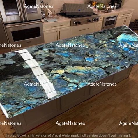 Gemstone Countertops, Countertop Slabs, Kitchen And Dining Area, Stone Kitchen, Kitchen Dining Tables, Dining Table Top, Kitchen Tops, Visual Display, Stone Countertops