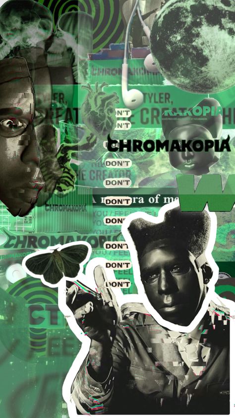 #chromakopia #tylerthecreator #album #song #green Chromatopia Wallpaper, Chromakopia Pfp Tyler The Creater, I Love Tyler The Creator, Aesthetic Names For Instagram, Different Types Of Aesthetics, Batman Joker Wallpaper, Black And Blue Wallpaper, Tyler The Creator Wallpaper, Types Of Aesthetics