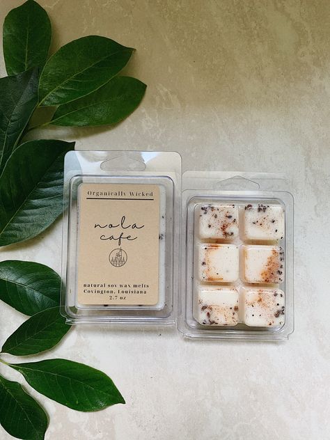 Wax Melts Packaging Ideas, Wax Melts Packaging, Candle Molds Diy, Candle Crafts Diy, Candle Making Business, Scented Soy Wax Melts, Bath Bomb Recipes, Candles Photography, Aroma Candle