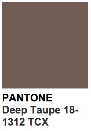 Pantone 18-1312 TCX Deep Taupe Brown Pantone, Pantone Tcx, Pantone Color Chart, Vintage Colour Palette, Brand Palette, Pantone Palette, Pantone Colour Palettes, Fall Color Palette, Design Seeds