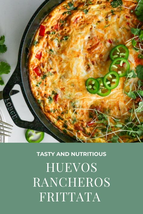 Eggs Frittata, Breakfast Fritatta, Mexican Frittata, Fritata Recipe, Frittata Recipes Breakfast, Quiche Recipes Crustless, Huevos Rancheros Recipe, Breakfast Frittata, Breakfast Quiche Recipes