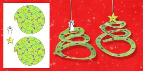 Couronne Diy, Spiral Christmas Tree, Christmas Headbands, Christmas Wreath Craft, Handprint Christmas, Ornament Craft, Christmas Arts And Crafts, Fun Christmas Crafts, Paper Toy