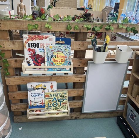 Preschool Room Layout, Class Garden, Outdoor Preschool, Eyfs Outdoor Area, Classroom 2023, Pallet Display, Curiosity Approach, Preschool Room, Outdoor Learning Spaces