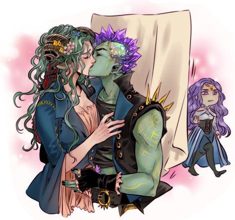 Drawing Kiss, Critical Role Comic, Critical Role Characters, Dungeons And Dragons Art, Nerd Herd, Vox Machina, Critical Role Fan Art, Chinese Art Girl, D&d Dungeons And Dragons