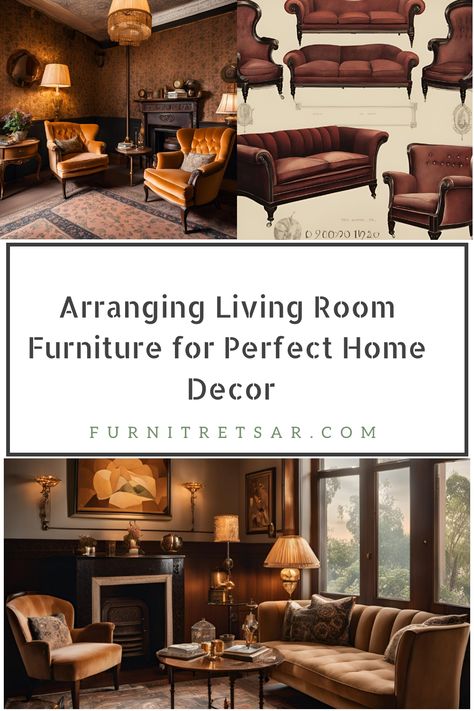 Arranging Living Room Furniture for Perfect Home Decor All Leather Living Room Furniture, How To Match Furniture Living Rooms, Living Room With Antique Furniture, Arranging Living Room Furniture, How To Arrange Living Room, Arrange Living Room Furniture, Arranging Furniture, Leather Living Room Furniture, Living Room Furniture Arrangement