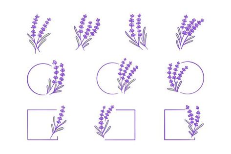 Lavender plant hand drawn illustration s... | Premium Vector #Freepik #vector #flower #frame #vintage #floral Indie Drawings, Hand Lettering Drawing, Plant Vector, Lavender Plant, Plant Drawing, Hand Drawn Illustration, Drawn Illustration, Plant Illustration, Wedding Album