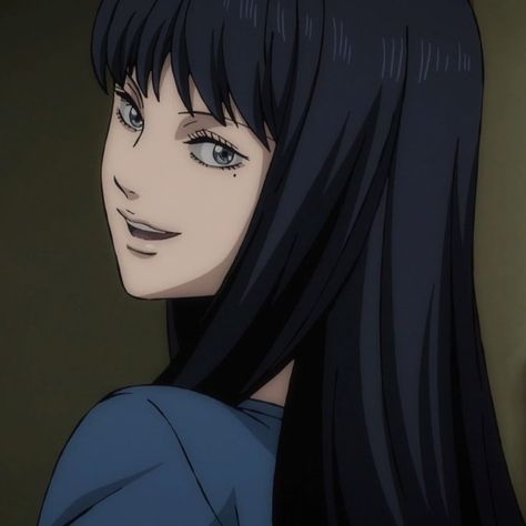 Anime - Ito Junji Collection Episodio 9, Tomie icons, horror anime, Tomie Junji ito icons, iconos Tomie Icons, Tomie Kawakami, Japanese Horror, Fatal Frame, Mask Black, So Me, Junji Ito, Nico Robin, Cartoon Profile Pics