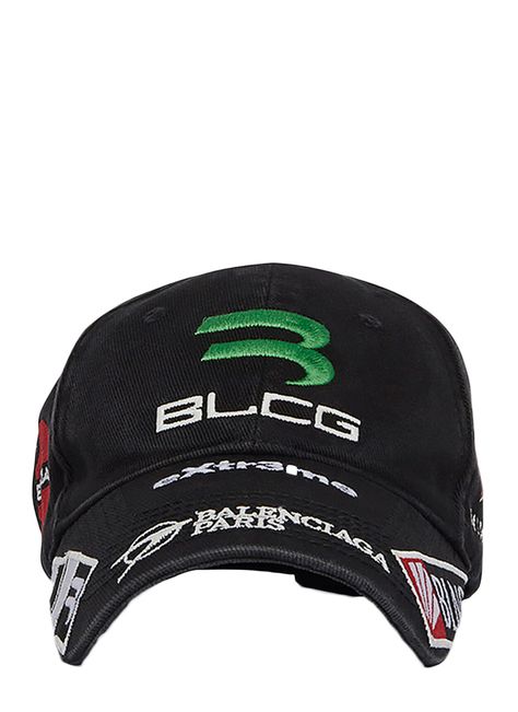 Balenciaga Hat, Style Balenciaga, Apparel Design Inspiration, Balenciaga Mens, Balenciaga Black, Embroidered Hat, Hot Sneakers, Embroidered Hats, Cool Hats