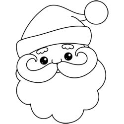 Santa Template - 45 Whimsical Free Santa Outlines, Printable Santa Claus Face Template, Santa Clipart Black And White, Santa Applique Pattern Free, Free Santa Printables, Santa Templates Free Printable, Santa Face Template Free Printable, Santa Outline, Santa Claus Printable, Coloring Pages Christmas