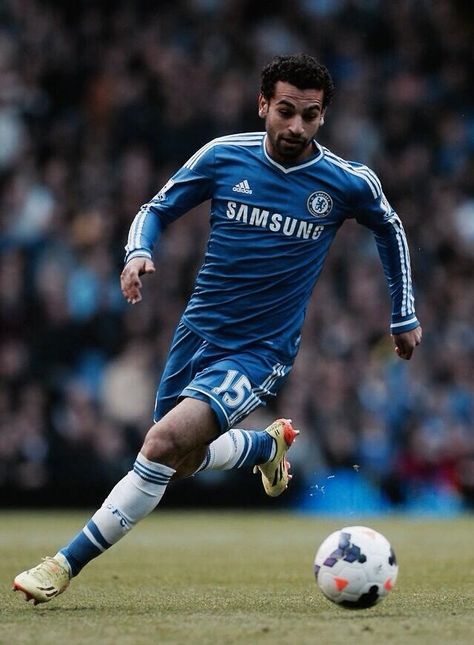 Mohamed Salah #15 Mo Salah Chelsea, Salah Chelsea, Mohamed Salah Egypt, Salah Egypt, Chelsea Football Team, Mohammed Salah, Chelsea Wallpapers, Egyptian King, Chelsea Players