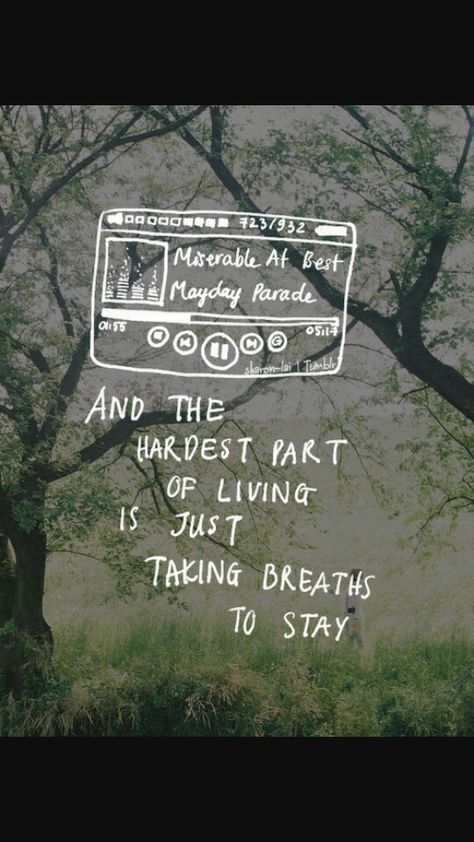 Mayday Parade Lyrics, Romantic Academia, Mayday Parade, Phone Icon, Save My Life, Art Of Living, Songs, Music