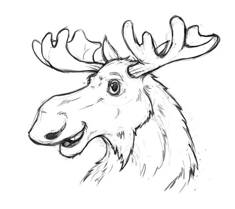 ‪29/365 #moose #animal #portrait #friendly #kids #character #design #cartoon #sketch #drawing #art #artist #mikephillipsart #whimsical‬ Funny Moose Drawing, Moose Drawing Sketch, Moose Cartoon Drawing, Moose Drawing Simple, Moose Sketch, Kids Character Design, Moose Logo Design, Cartoon Sketch Drawing, Moose Drawing