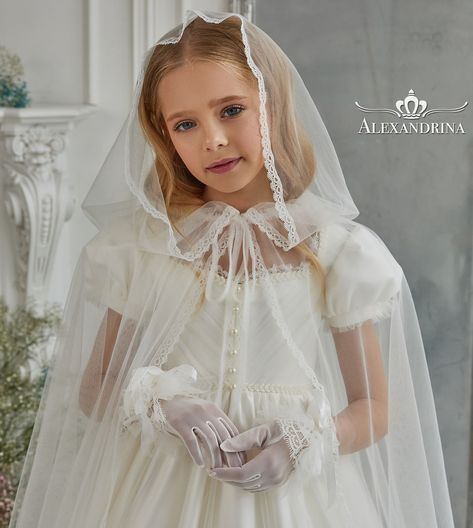 Comunion Dress, Veil Cape, Christian Veils, First Communion Veils, Communion Veils, Holy Communion Dresses, First Communion Dress, Lace Veil, Tulle Veils