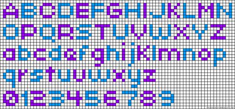 Beading Letters Patterns, Small Bead Loom Patterns, Fonts Cross Stitch, Plastic Canvas Letters, Unique Cross Stitch, Cross Stitch Tutorial, Cross Stitch Fonts, Dobby Fabric, Cross Stitch Letters