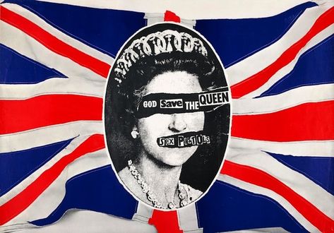 The Punk Aesthetic Has its Graphic Design Day - Print Magazine Punk Graphic Design, Guy Debord, Anarcho Punk, Dark Wave, God Save The Queen, Punk Poster, Queen Poster, Punk Aesthetic, Fabric Poster