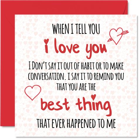 Valentine Cards For Boyfriend, Valentines Card For Him, Valentines Card For Husband, Cute Valentines Card, Anniversary Cards For Wife, Anniversary Cards For Him, Anniversary Cards For Husband, Happy Anniversary Cards, Anniversary Greeting Cards