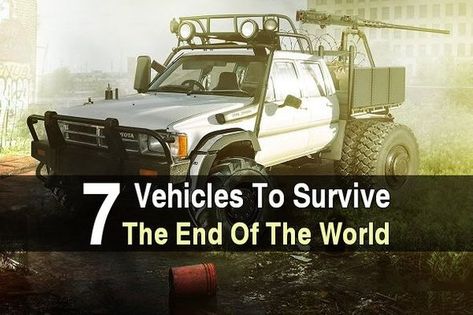 7 Vehicles To Survive The End Of The World | Urban Survival Site Island Survival, End Of World, Doomsday Prepping, Survival Quotes, Hobbies For Men, Survival Instinct, Urban Survival, Paracord Survival, The End Of The World