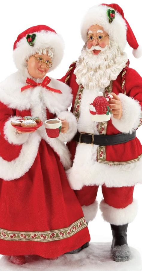 Santa Claus Pictures, Santa Claus Doll, Santa Doll, Santa Figurines, Santa Helper, Animated Christmas, Merry Christmas To All, Christmas Wonderland, Christmas Dolls