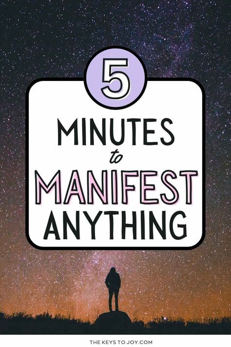 Discover the secrets to manifesting in just 5 minutes with our quick guide. Learn effective manifesting techniques that fit into your daily routine and empower you with positive affirmations. Start transforming your life today. Learn more on our website; https://thekeystojoy.com Easy Manifestation, Manifesting Techniques, Love Abundance, Empowering Affirmations, Being Used Quotes, Spiritual Manifestation, Abraham Hicks Quotes, Positive Motivation, Daily Positive Affirmations