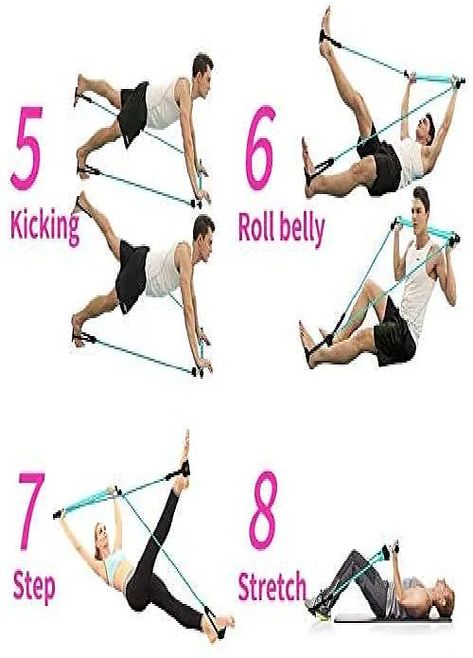 Pilates Bar Workout, Exercises With Resistance Bands, Pilates Barre Workout, Pilates Bar, Middle Back Pain, Pilates Exercise, Full Body Workouts, Lower Back Pain Exercises, Upper Back Pain