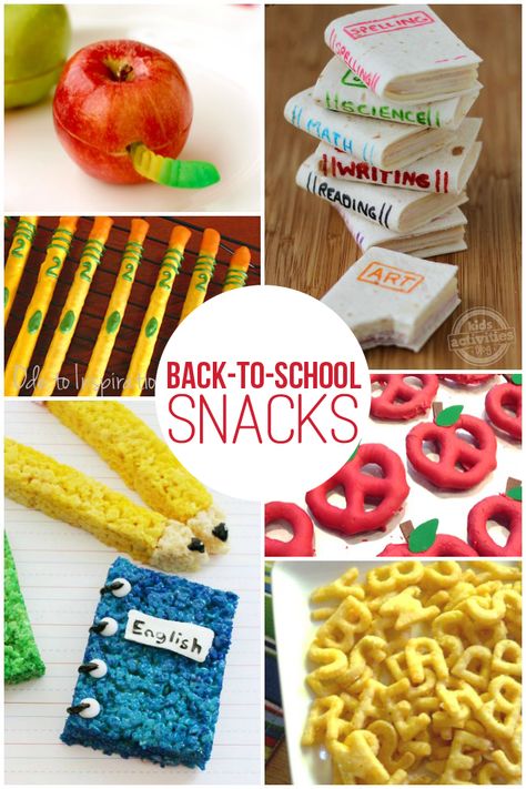 Back To School Treats, Back To School Snacks, Class Snacks, Fun Meals, School Kids Activities, Apple Snacks, Healthy Afternoon Snacks, School Breakfast, School Cake