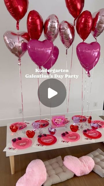 Jessica Jimenez on Instagram: "Kindergarten Galentines Day Party part ✌🏻💕 #galentinesparty #galentinesday #galentines" Valentines Party Ideas For Adults Decor, Valentines Party Ideas For Adults, Valentines Party Ideas, Valentines Tea Party, Party Ideas For Adults, Galentines Day Ideas, Valentine Tea, Galentines Party, Galentines Day