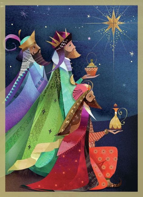 Roi Mage, We Three Kings, Church Banners, Meaning Of Christmas, Three Wise Men, Advocate Art, Three Kings, Him Gifts, Religious Christmas