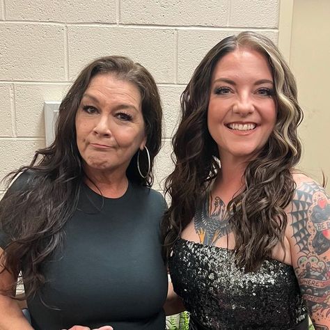 Gretchen Wilson on Instagram: "Surprise! Did we get ya? So fun to share the stage with @ashleymcbryde last night at @cma ‘s #CMAFest. 

If you missed our little surprise, you’ve got another chance to rock out with me tonight at 8PM! Don’t miss it!" Gretchen Wilson, Cma Fest, The Stage, Last Night, To Share, Quick Saves, Instagram