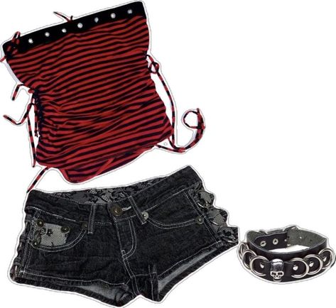 please dont repost #fashion #outfits #emo #aesthetic Emo Outfit With Shorts, Emo Summer Outfits, Emo Shorts, Emo Jeans, Diy Outfits, Jean Short Outfits, Emo Aesthetic, Feminine Mystique, Glitter Dust