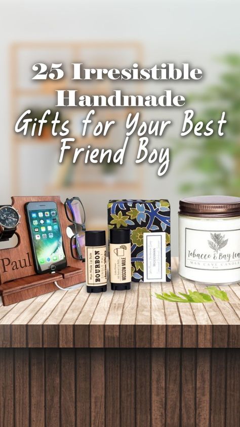 To appreciate him and show him how grateful you are to have him as your best friend, then you can get the handmade gifts that are special for him on Friendship Day, his birthday or just because you want to give it to him. Let’s check out our recommendations! #giftsforhim #giftsforhimjustbecause #giftsforhimbirthday #giftsforhimdiy #giftsforhimchristmas #giftsforhimvalentinesday #giftsforhimanniversary Handmade Gifts For Boy Best Friend, Gifts For Best Friend Boy, Birthday Gifts For Boy Best Friend, Memorable Gifts For Him, Guy Best Friend Gifts, Guy Friend Gifts, Gifts For Your Best Friend, Gay Best Friend, New Mom Gifts