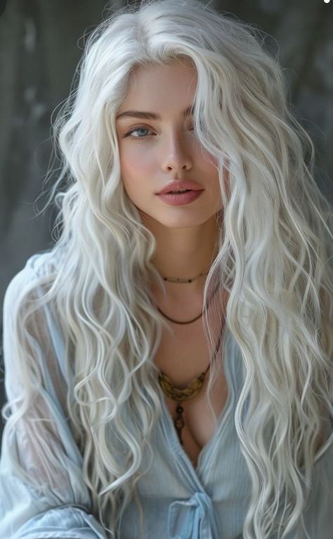 Wavy High Ponytail, Waves On Long Hair, Romantic Ponytail, Heatless Beach Waves, Barbie Blonde Hair, Soft Beach Waves, Blonde Beach Waves, Long White Hair, Beach Wave