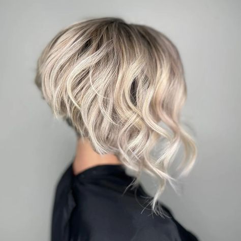 50 Trendy Inverted Bob Haircuts for 2024 Blonde Inverted Bob Long, Inverted Bob Haircuts Medium Length, Inverted Bob Hairstyles Short Stacked, Extreme Inverted Bob, Short Angled Bob Haircut Stacked, Assymetrical Haircut Bob, Choppy Bob Haircuts For Fine Hair, Bob Haircut Medium Length, Long Inverted Bob