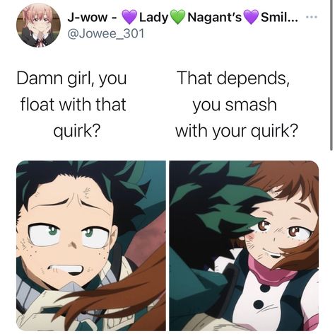 Izuku X Ochako Fanart, Uraraka Long Hair, Izuocha Wallpaper, Izuocha Family, Izuocha Fanart, Bakugou Cosplay, Otaku Issues, Mha Memes, Mha Ships