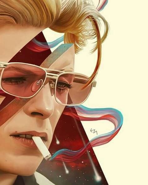 David Bowie Happy Birthday, Bowie Fan Art, David Bowie Wallpaper, David Bowie Fan Art, David Bowie Art, Bowie Art, Retro Band, Major Tom, He Makes Me Happy